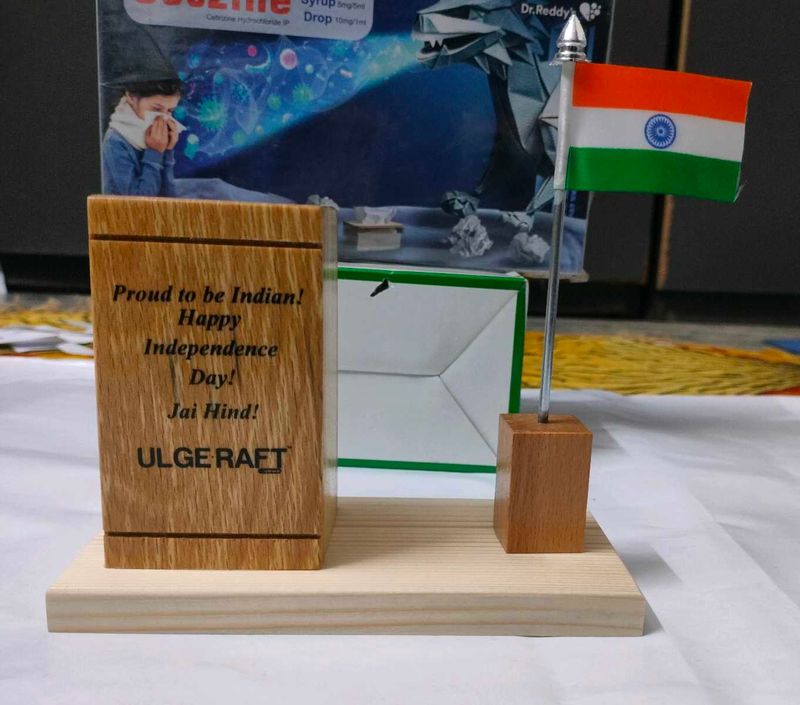 Tiranga Flag Pen Stand