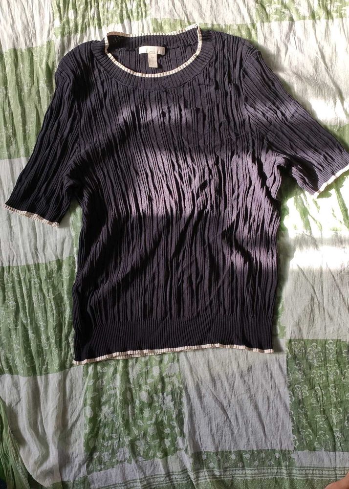 Textured Knit Top