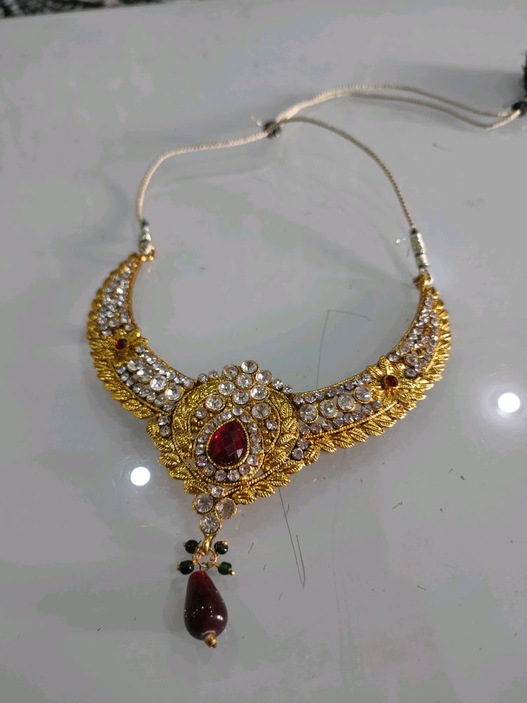 Red Golden Necklace