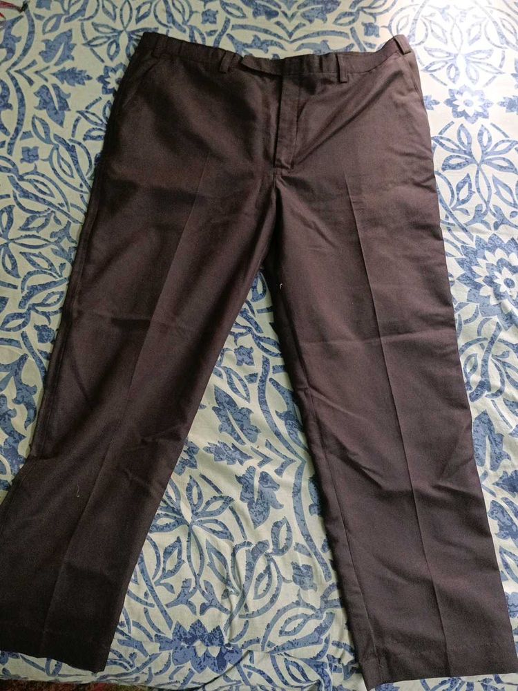 Brown Straight Leg Pants