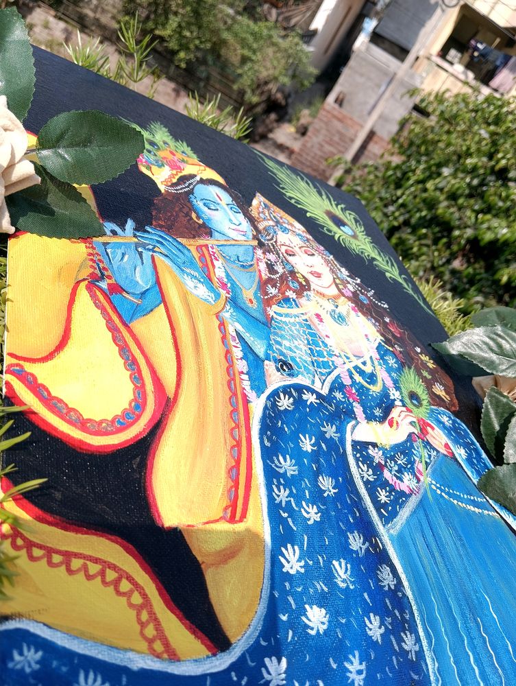 Radha Krishn Painting