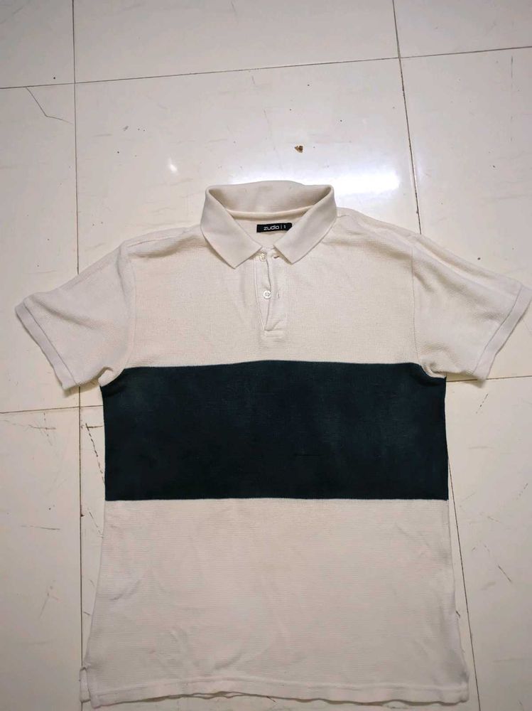 Color Block Polo Shirt