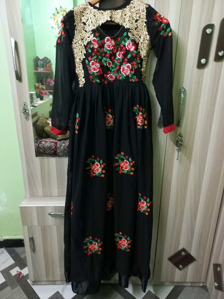 Black Long Gown