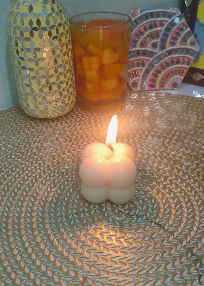 Small Bubble Candle 😍