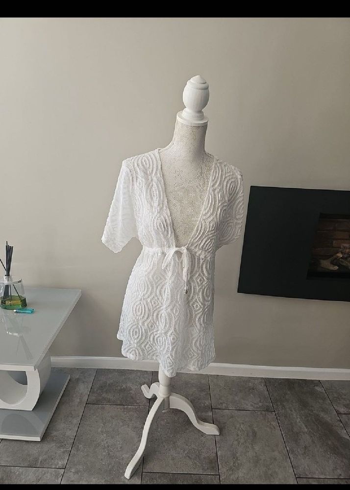 NEXT White Cover-Up Dress