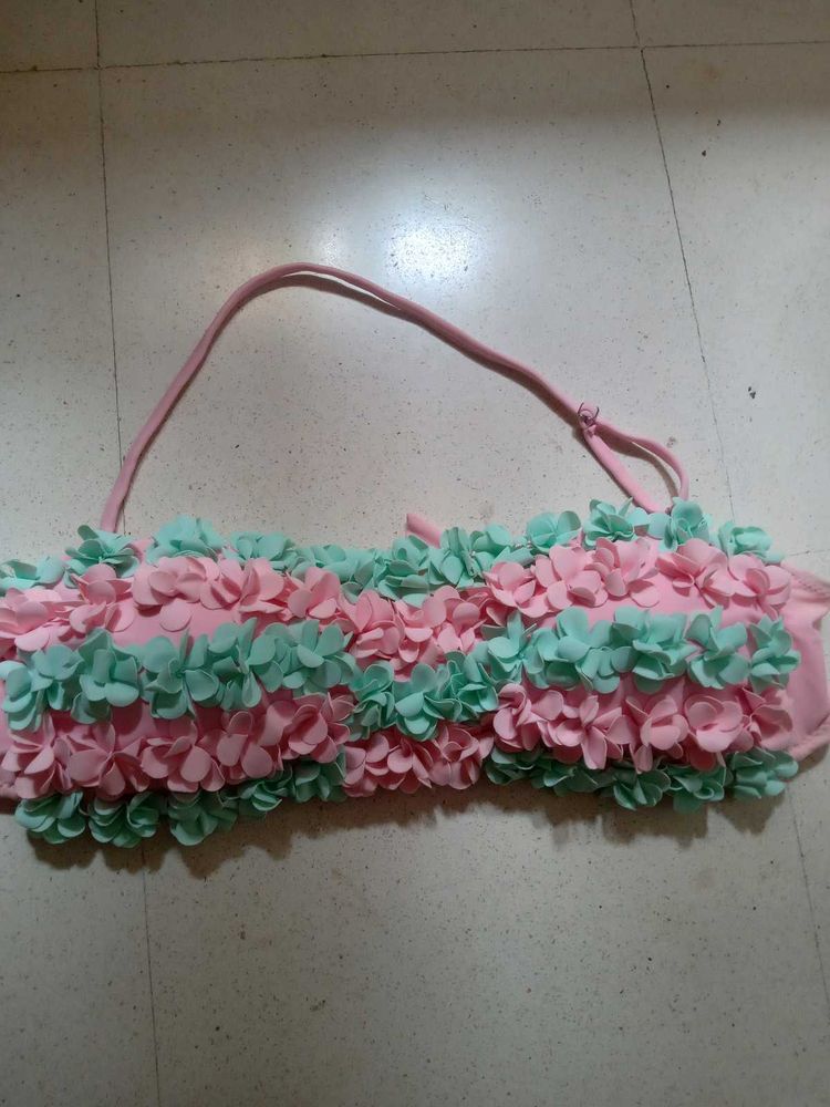 Floral Bikini Top
