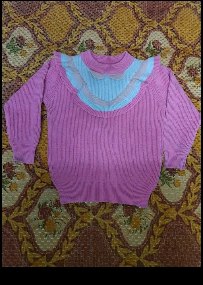 Pink Knit Sweater