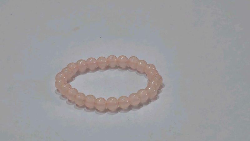 Rose Quartz Beaded Bracelet