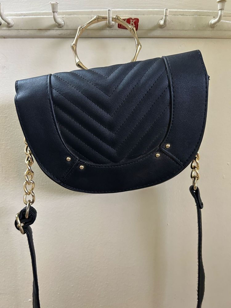 Chic Black Crossbody Bag