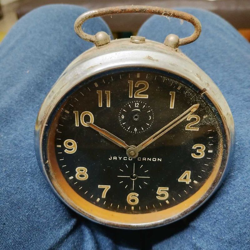 [NonWorking] Vintage Jayco Canon Alarm Clock