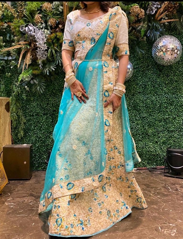 Beautiful Blue Lehenga
