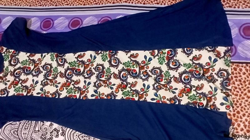 New Blue Print Kurti