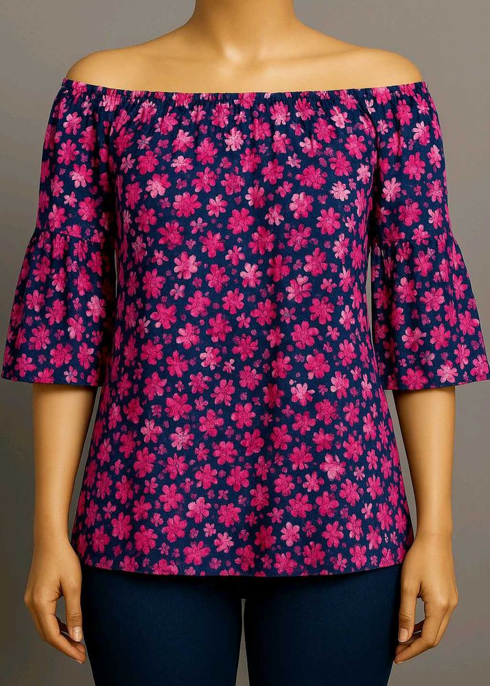 Floral Off Shoulder Top