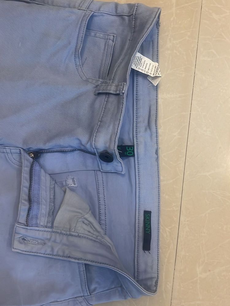 Pair Of jeans Benetton Skinn &amp; Moda Rapido