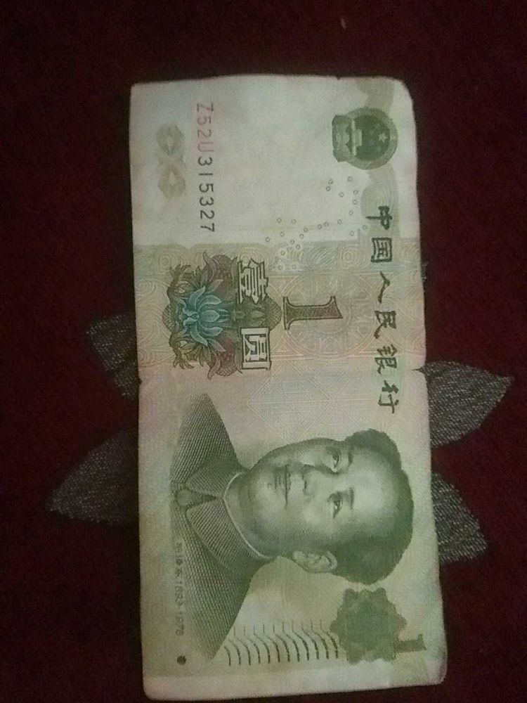 Chinese Currency 1 Yuan