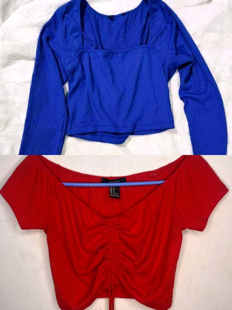 Cute Crop Tops ❤💙