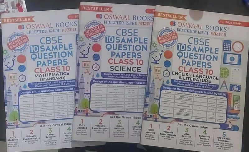 Oswaal CBSE Class 10 Sample Paper Sets