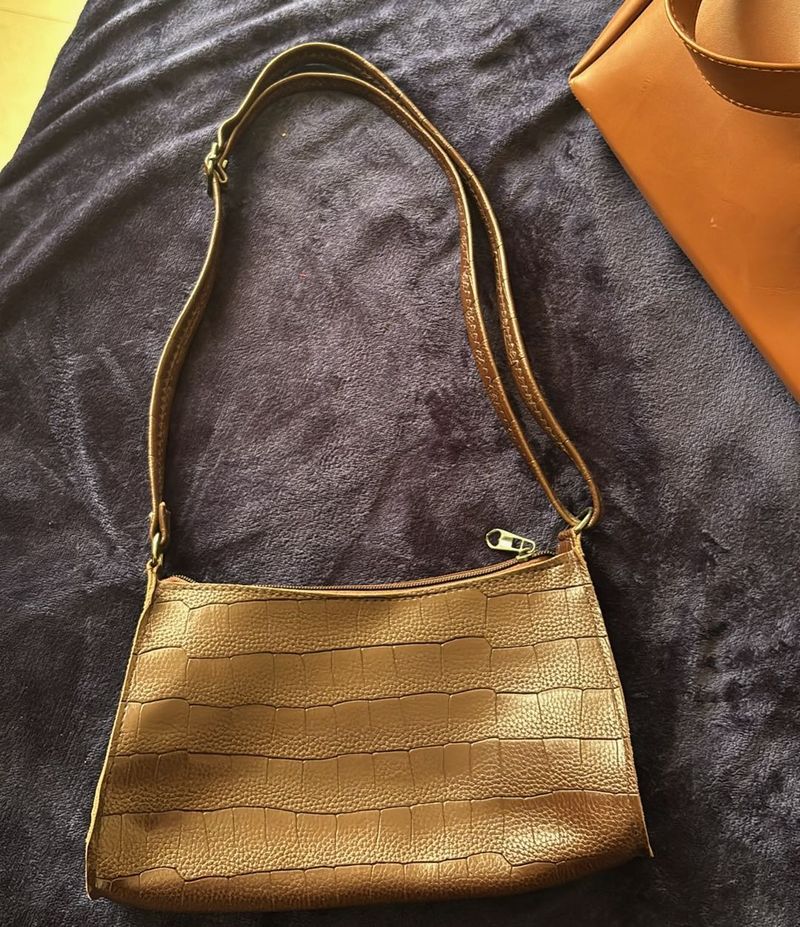Brown Shoulder Bag