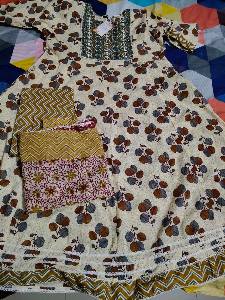 Heavy Flared Anarkali Set