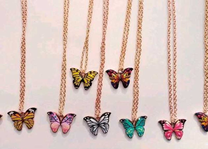 10 Butterflies Pendant