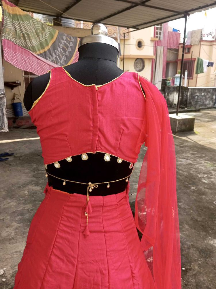 Gorgeous Pink Lehenga Choli Set