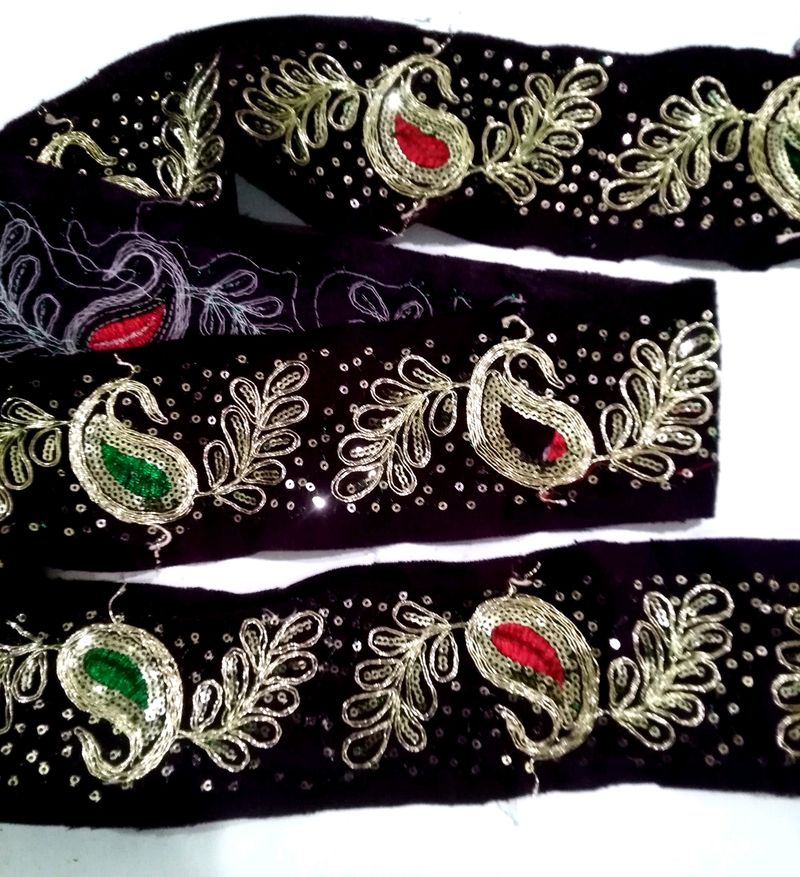 Purple Colour Lace Price Drop