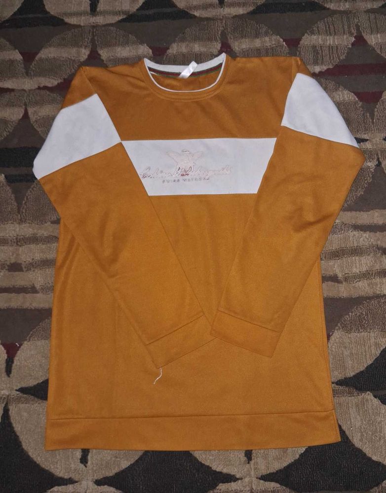 Golden Sweatshirt for Men