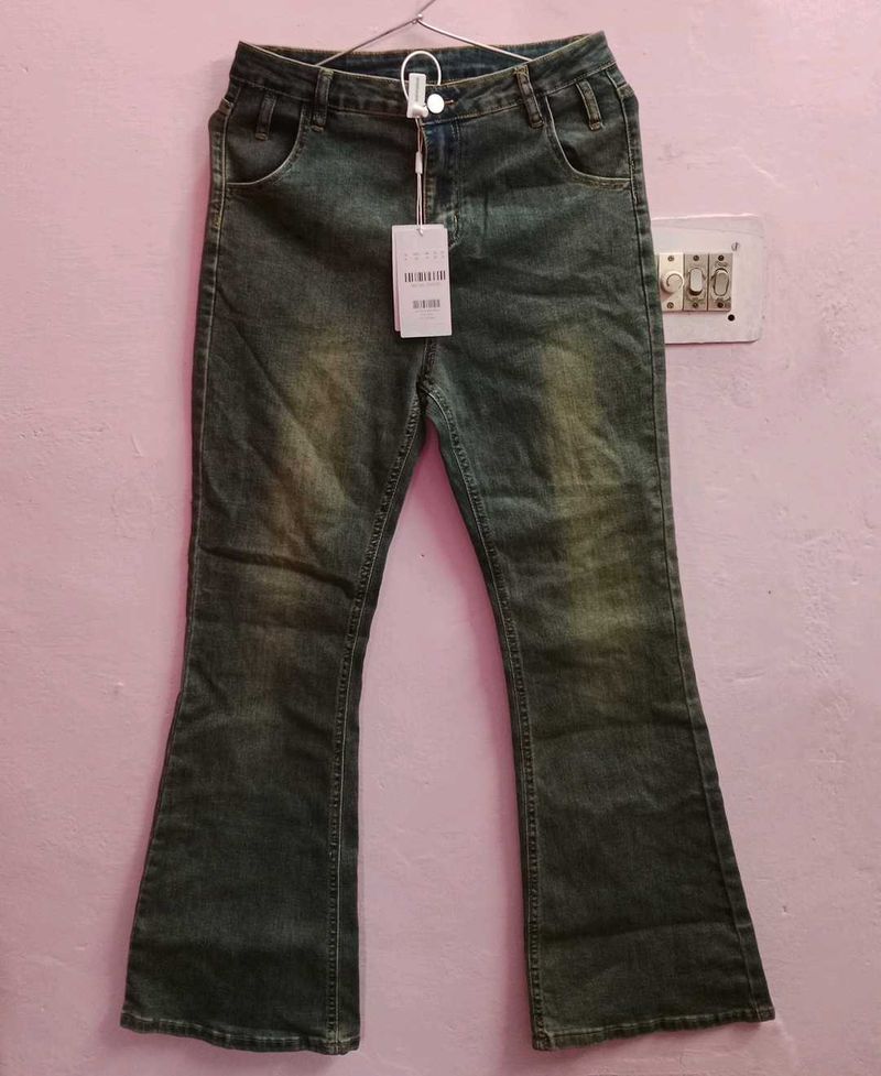 SAVANA Women&#39;s Flare Leg Jeans