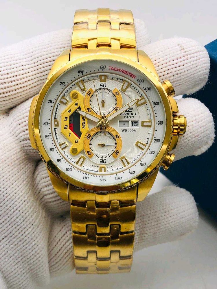 Casio Edifice Gold Watch