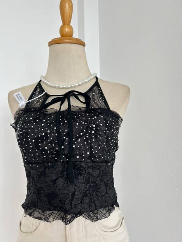 Y2K Black Top