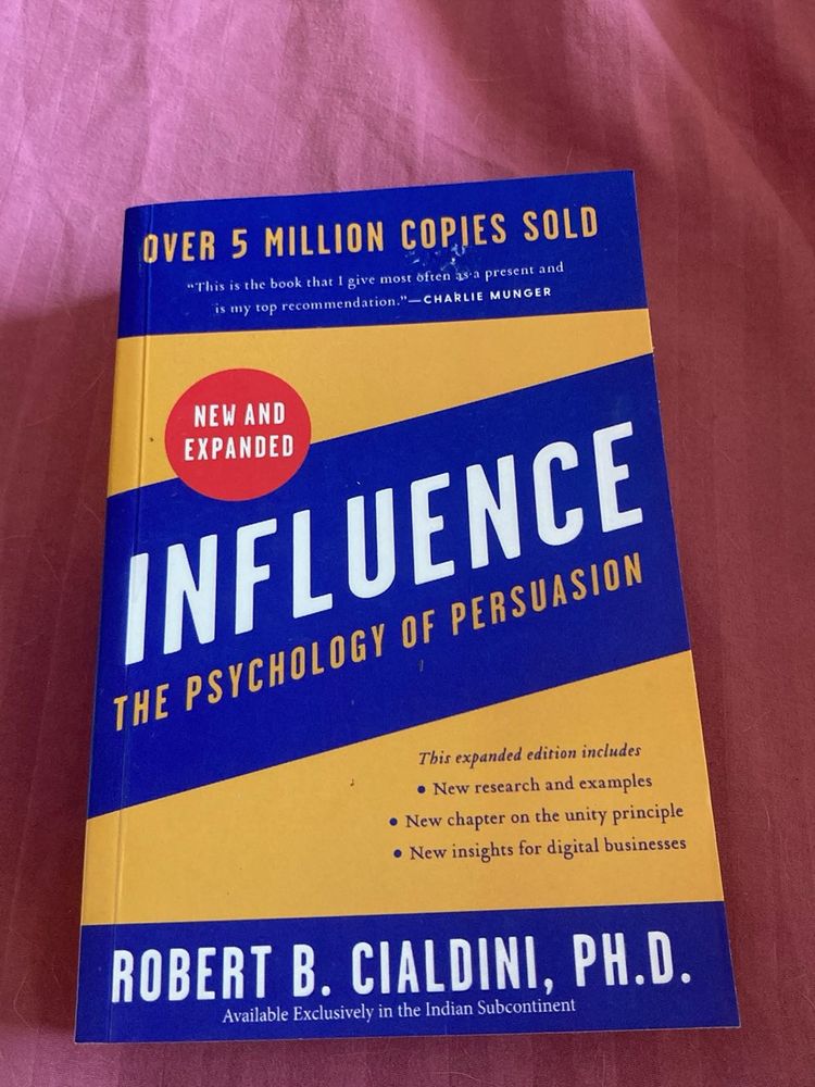 Influence: Psychology of Persuasion