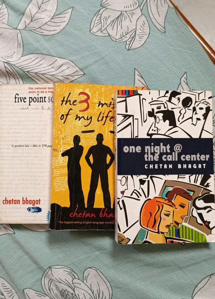 Three Most Famous Books Of Chetan Bhagat