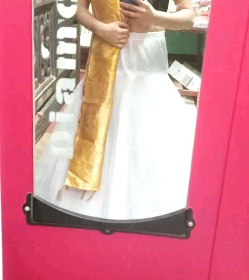 White Bridal Petticoat -  Formal Style