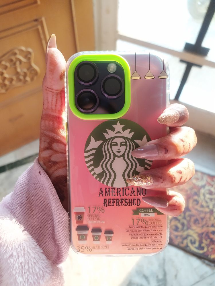 iPhone 14 Pro Holographic Neon Cover