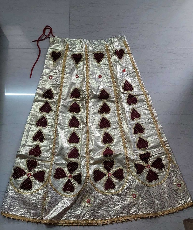 Golden Festive Lehanga