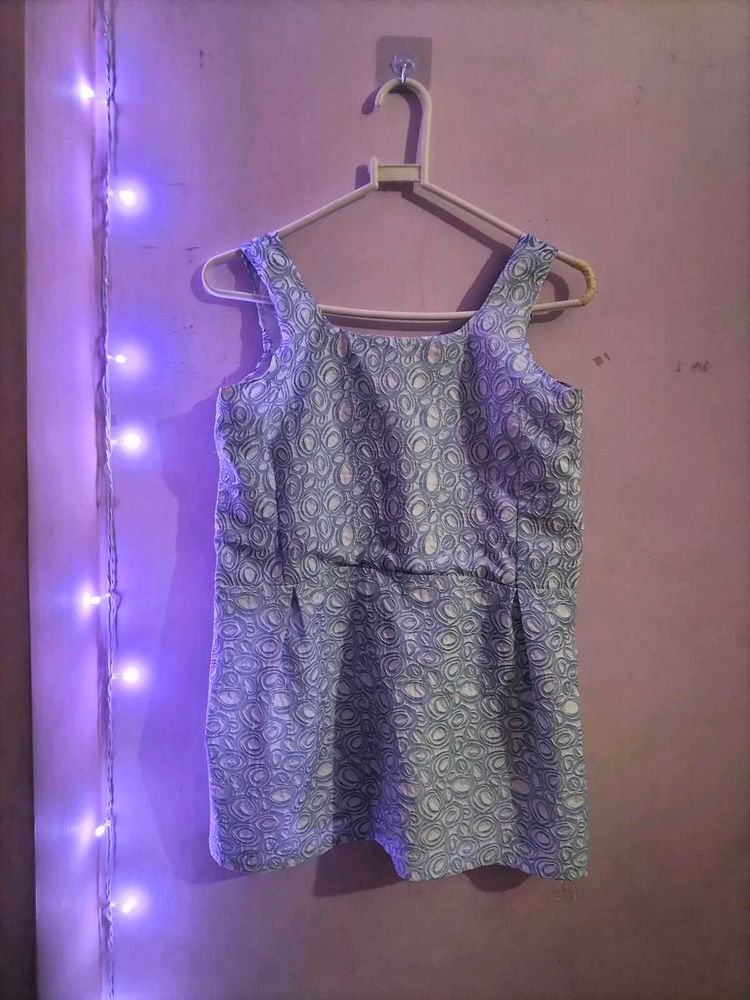 Printed Sleeveless Dress