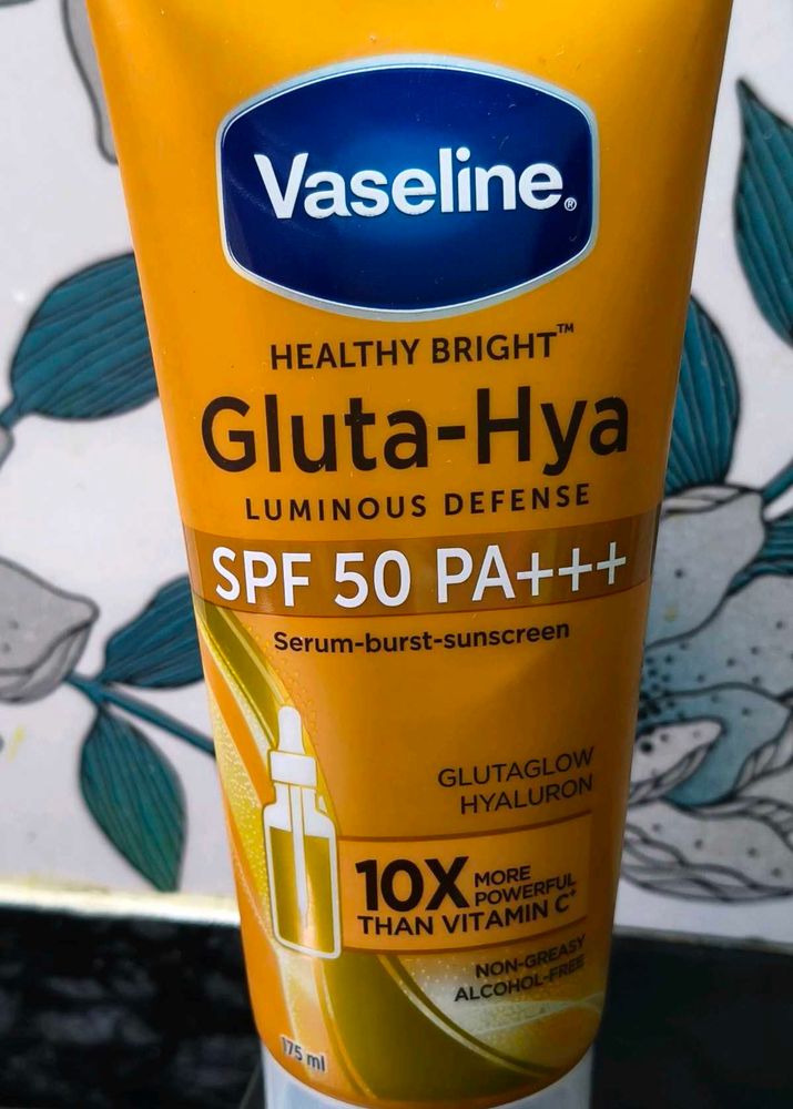 Vaseline SPF 50 Sunscreen