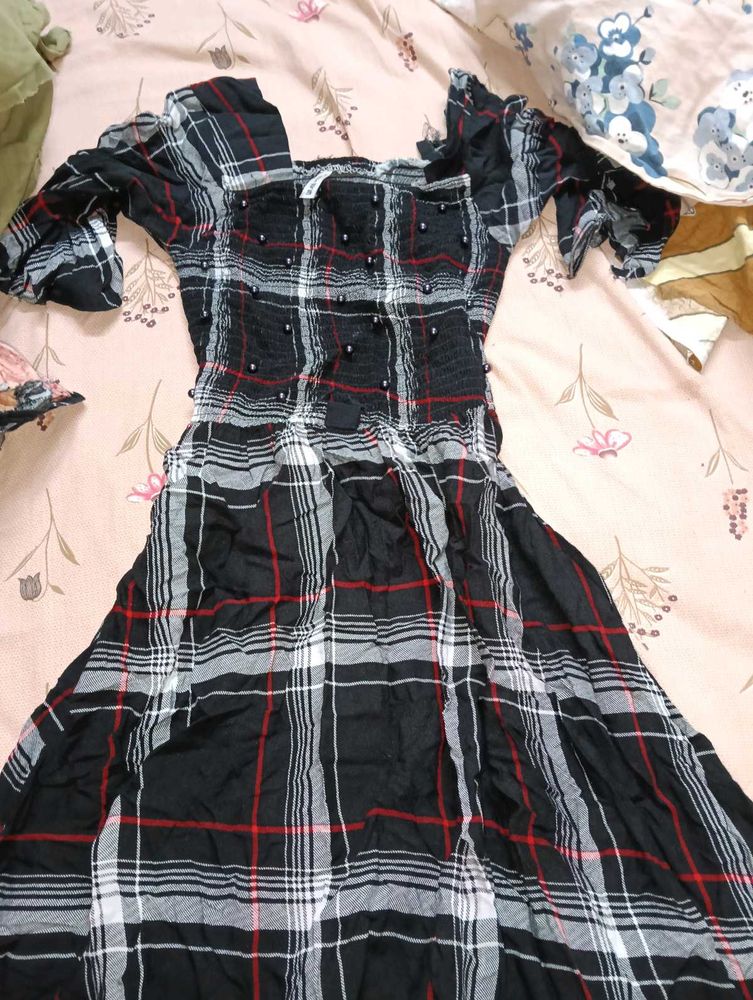 Check Dress