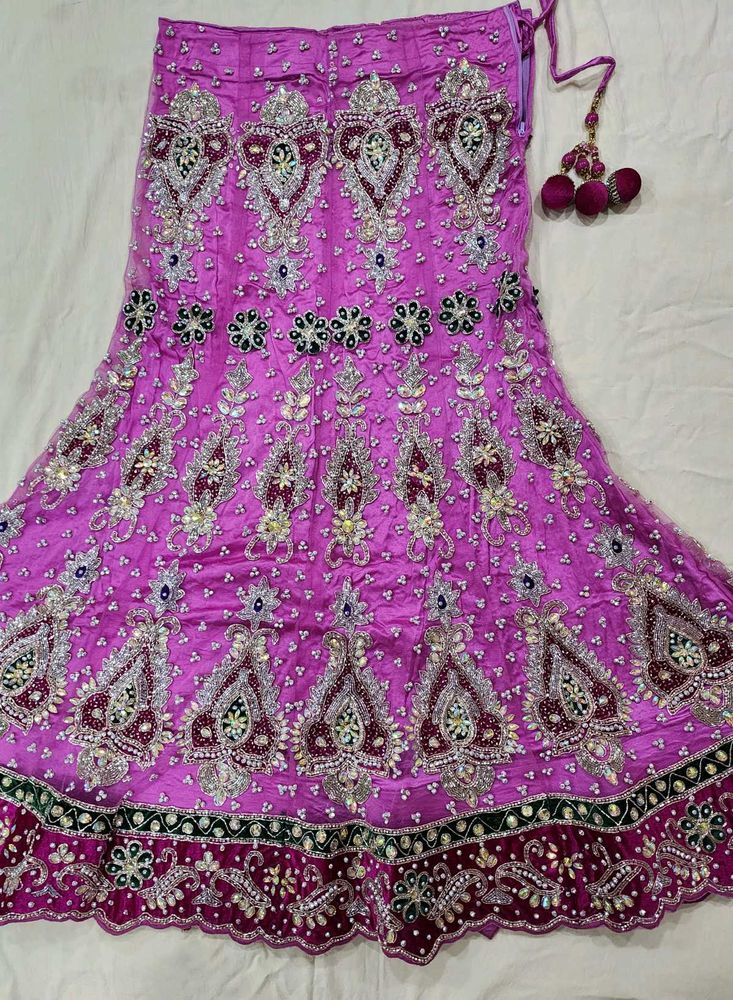 Bridal Lehanga- Pink