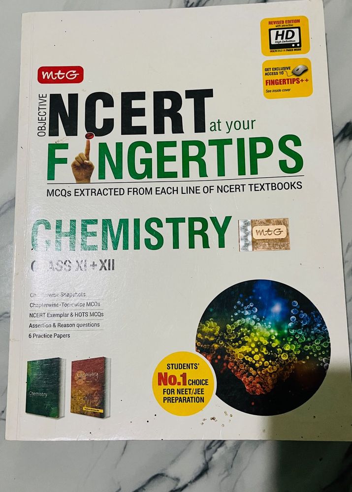 MTG NCERT at Your Fingertips Chemistry