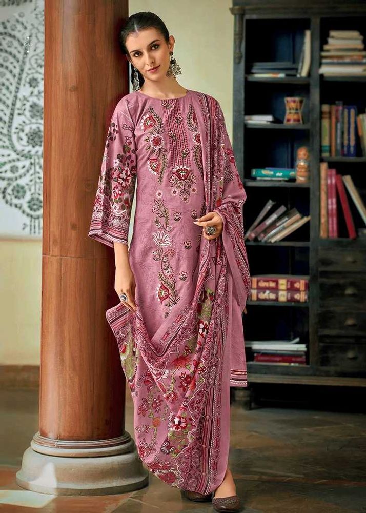 Designer Suits Exclusive Full Front Embroidery