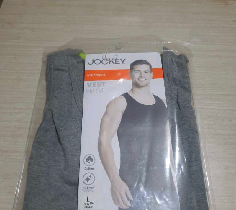 Jockey Grey Vest