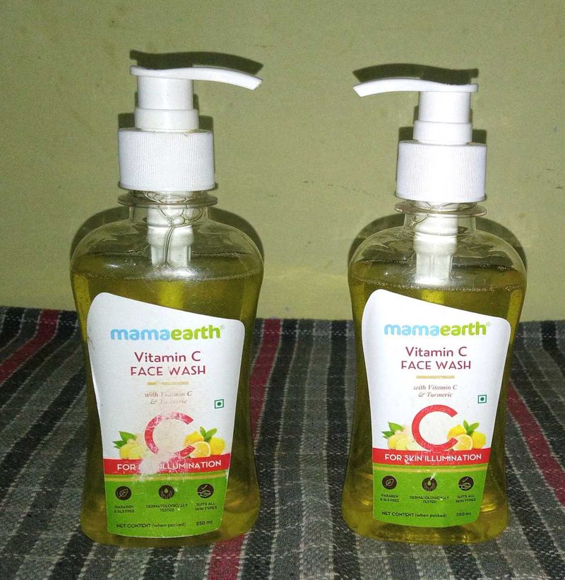 MAMAEARTH VIT.C FACE WASH ( Pack Of 2 )