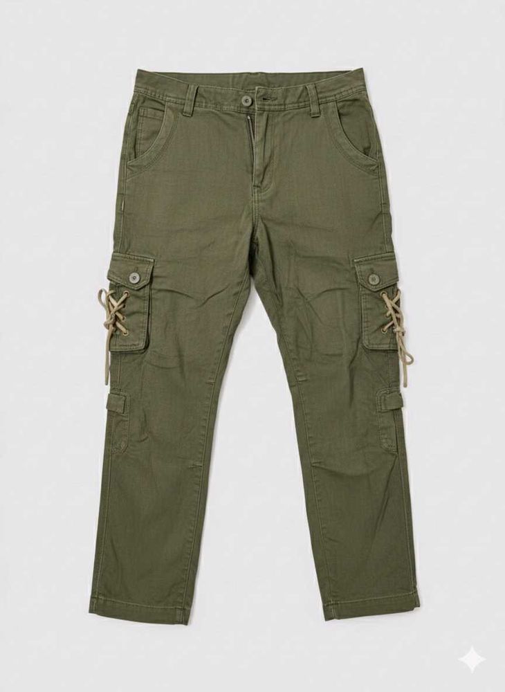 Olive Green Cargo Pants