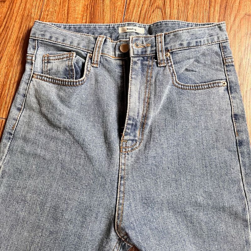Light Wash Denim Jeans