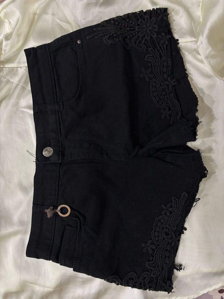Only Black Shorts