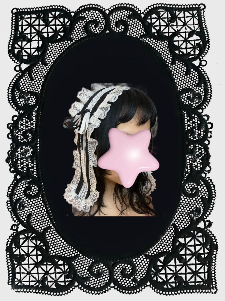 bunny inspired maid headdress