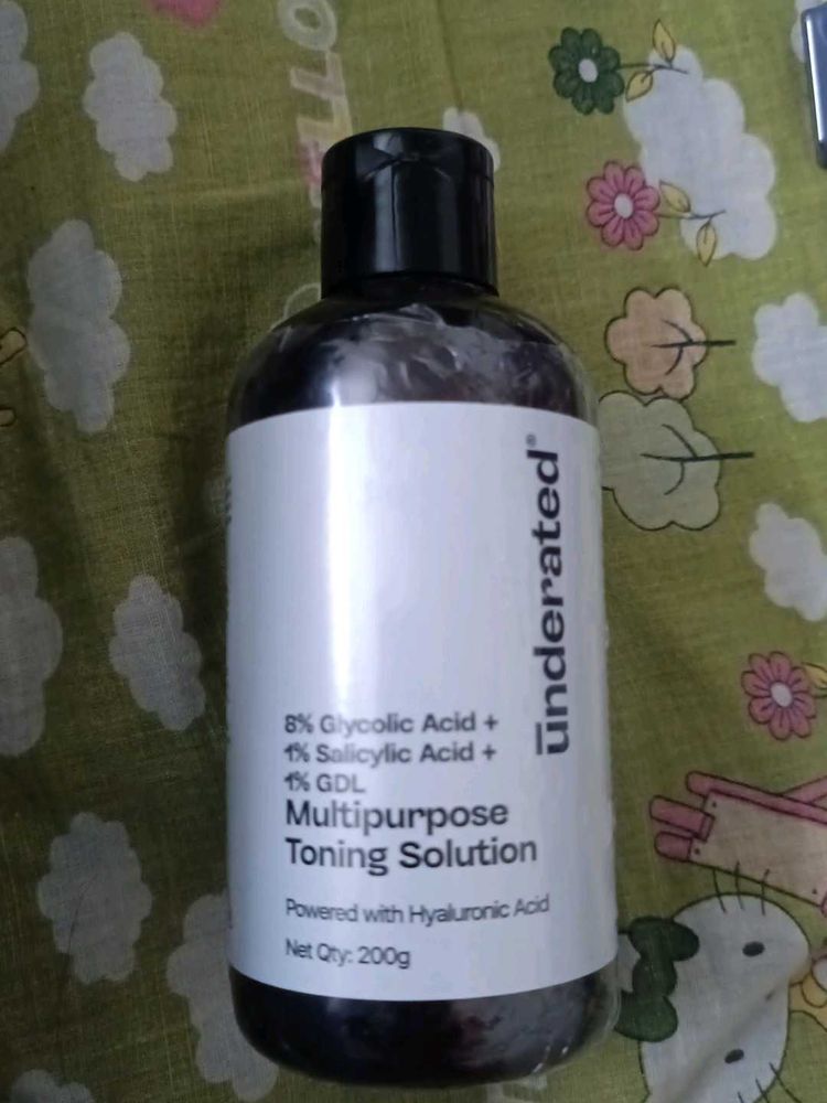 Underrated Multipurpose Toning Solution