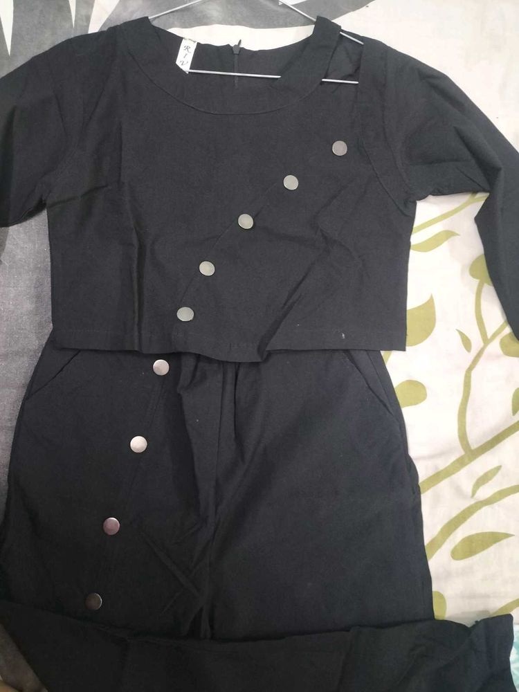 Chic &amp; Elegant Black Co-ord Set