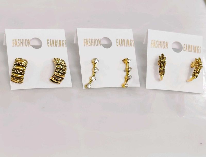 Earrings Set - Combo of 3